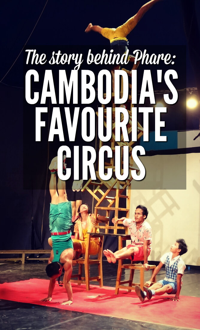 Heading to Siem Reap? Don't miss this incredible circus. Run by an NGO for children orphaned by the genocide, Phare gives the vulnerable a voice through art, circus, and expression. 