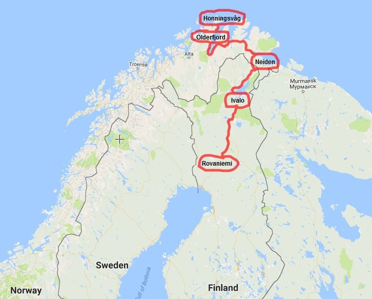 rovaniemi-ivalo-neiden-oldersfjord-honnigsvag