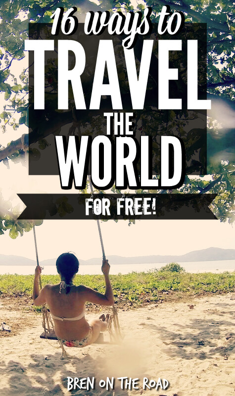 how to travel the world for free