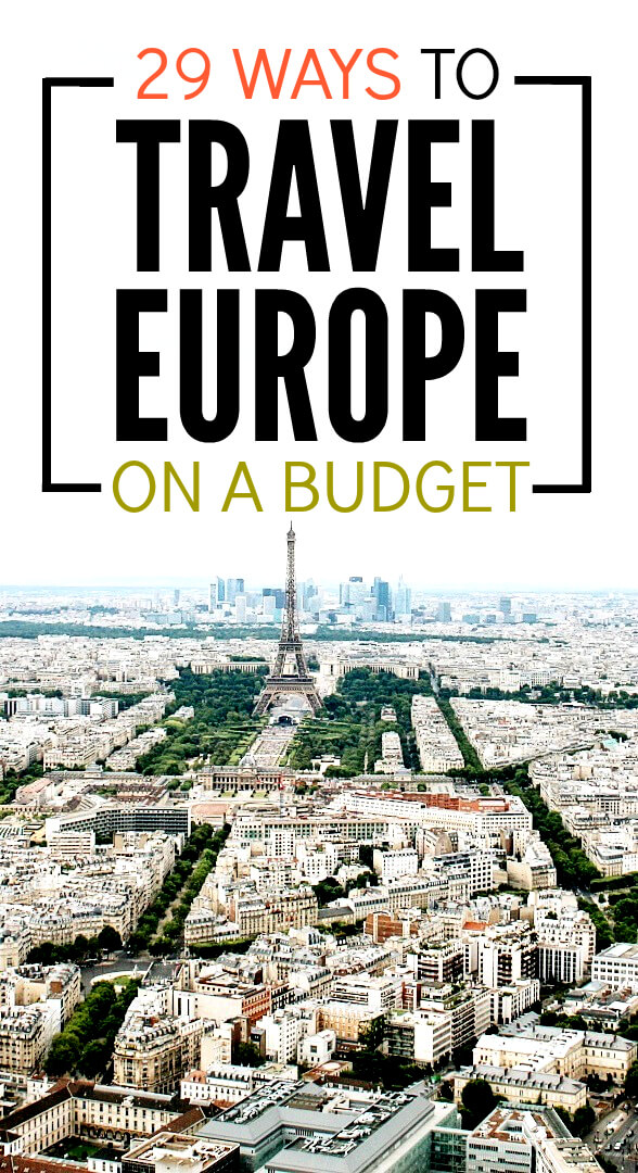 Heading to Europe? Don't miss this post. Lots of really amazing budget travel tips for keeping your costs down during your trip.