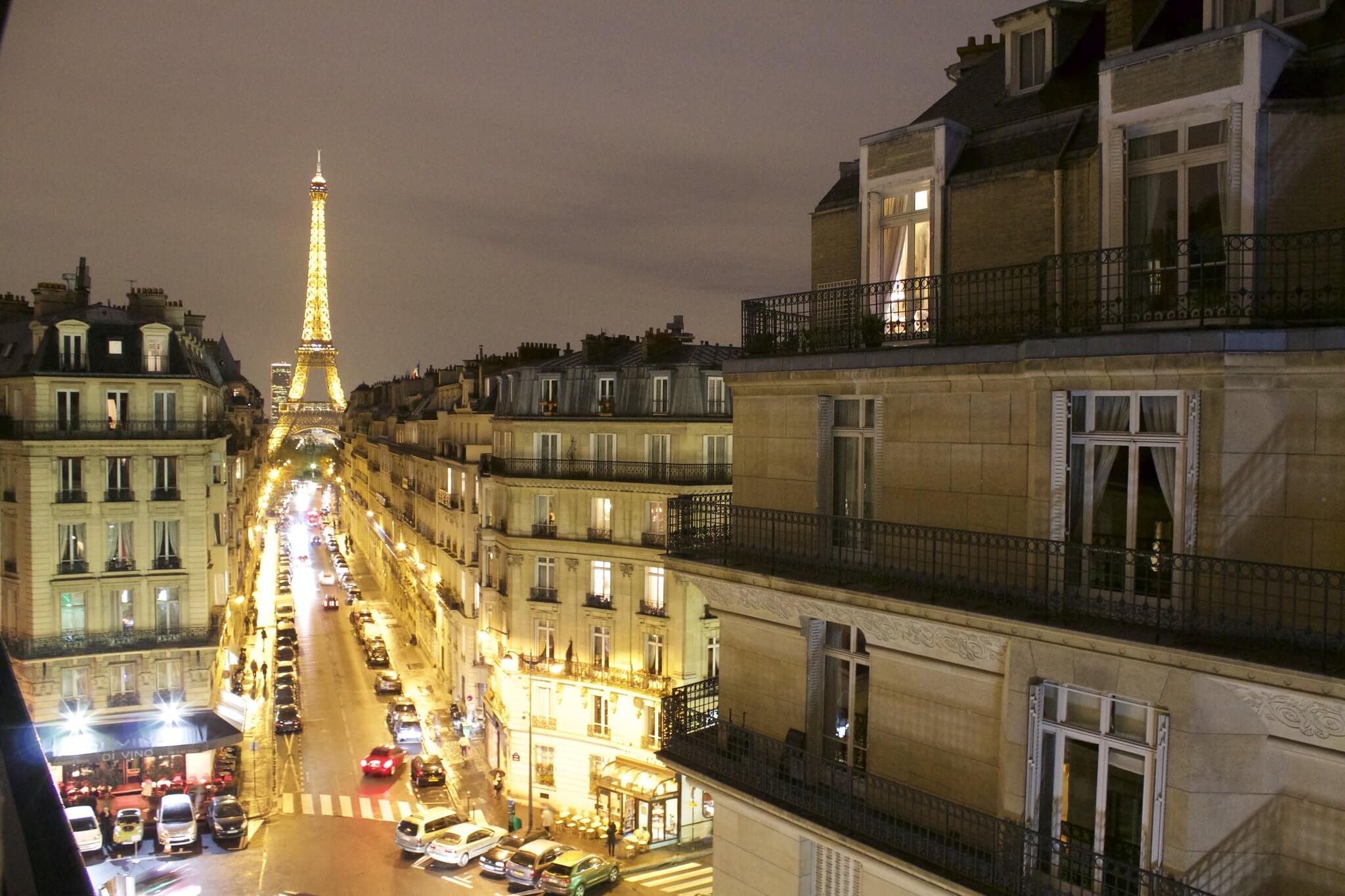 Paris and the Eiffel Tower