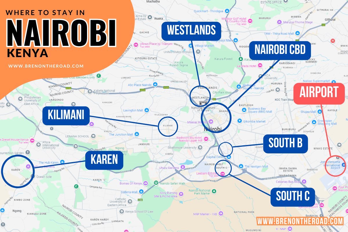 NAIROBI MAP